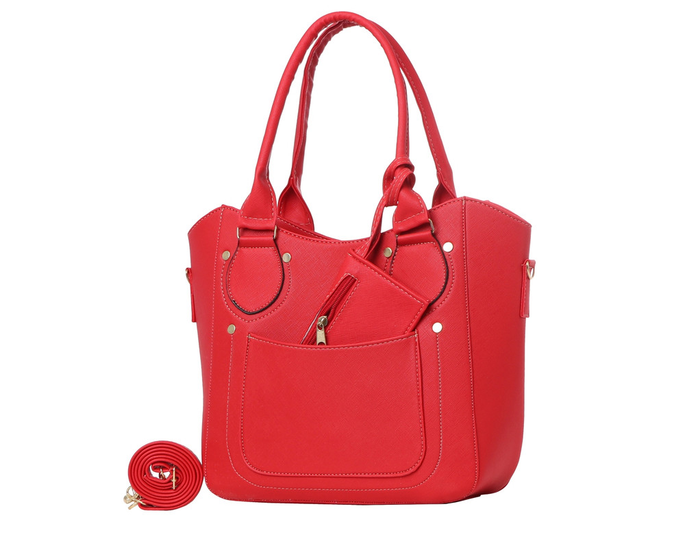 Bolsa Tote Fana 2874 color Rojo