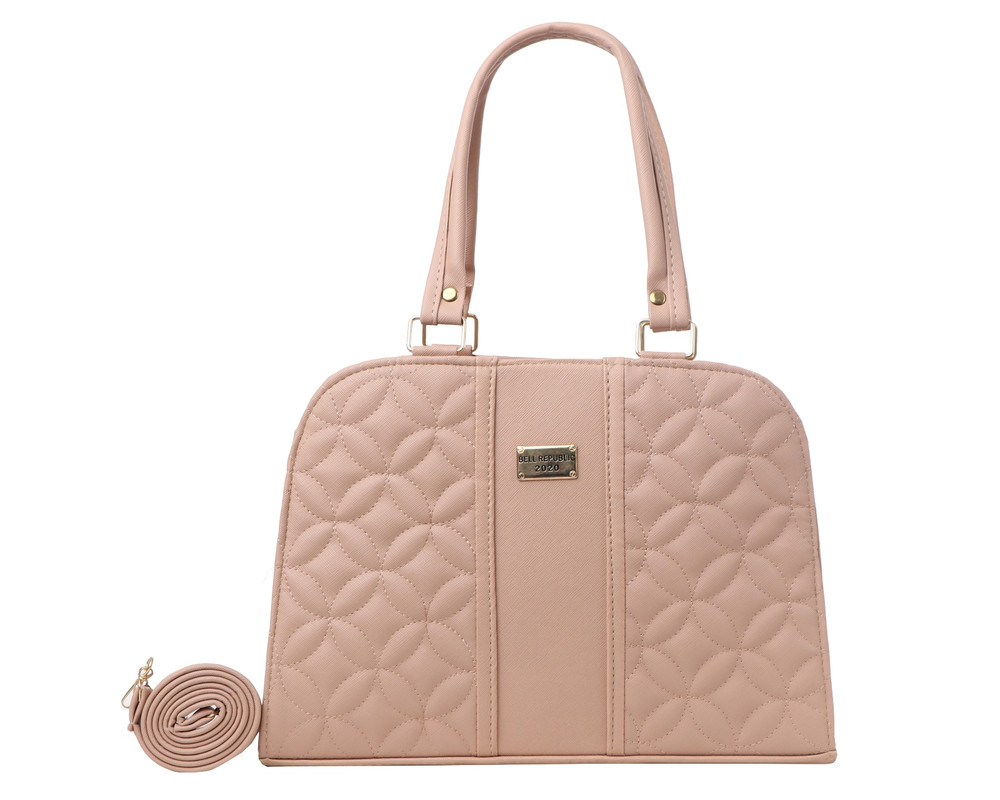 Bolsa Tote Original Fana Eliza Rosa Nude F-2929