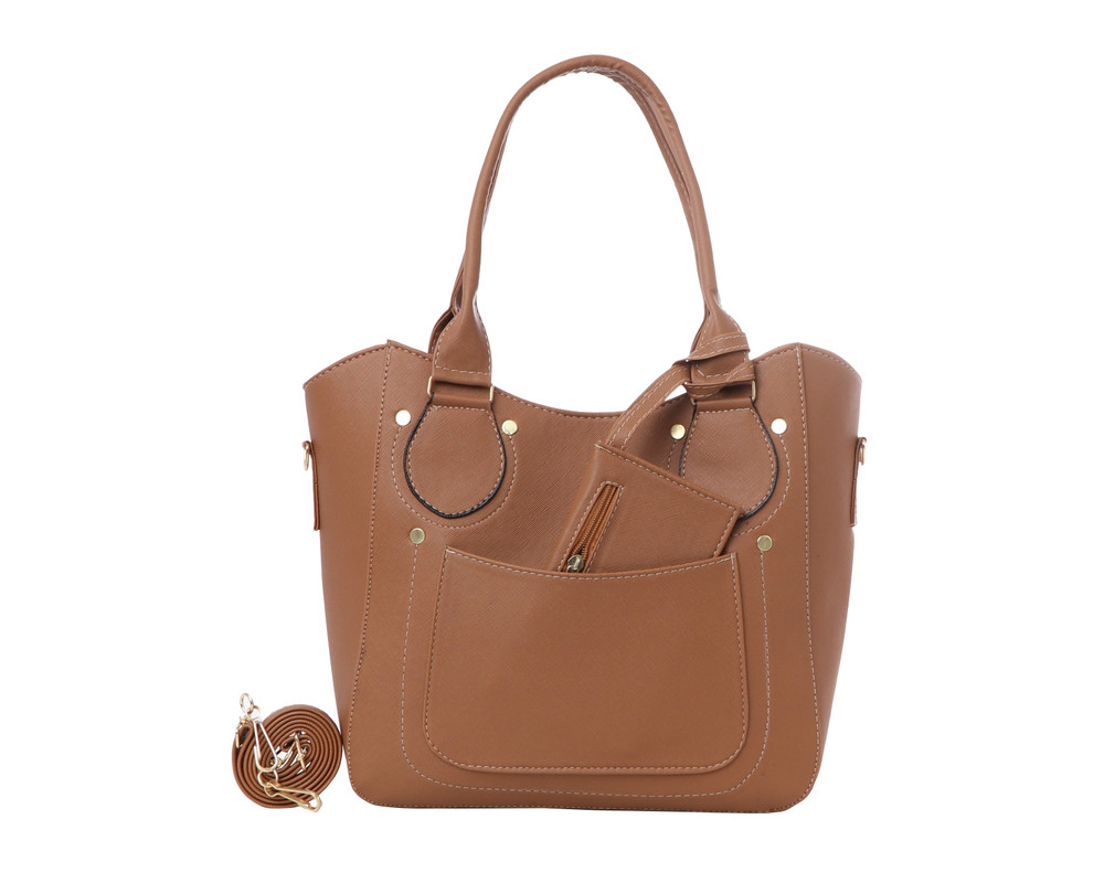 Bolsa Tote Original Fana Anika  Marrón F-2875