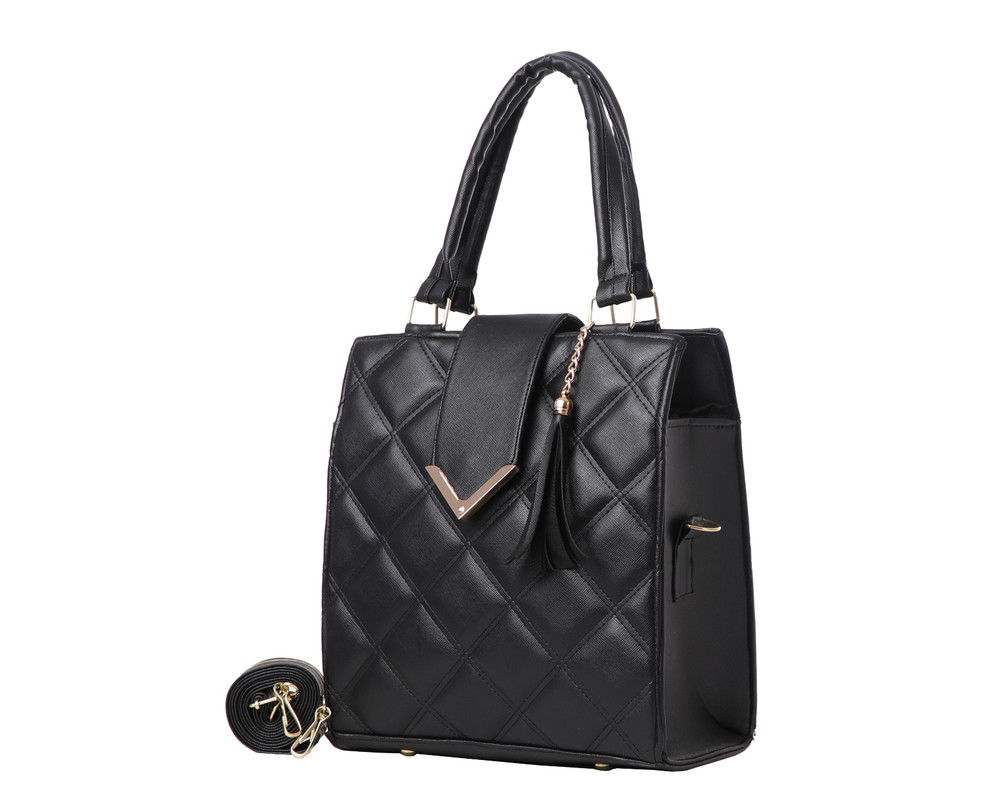 Bolsa Tote Especial Fana F-2838 Akira Negro