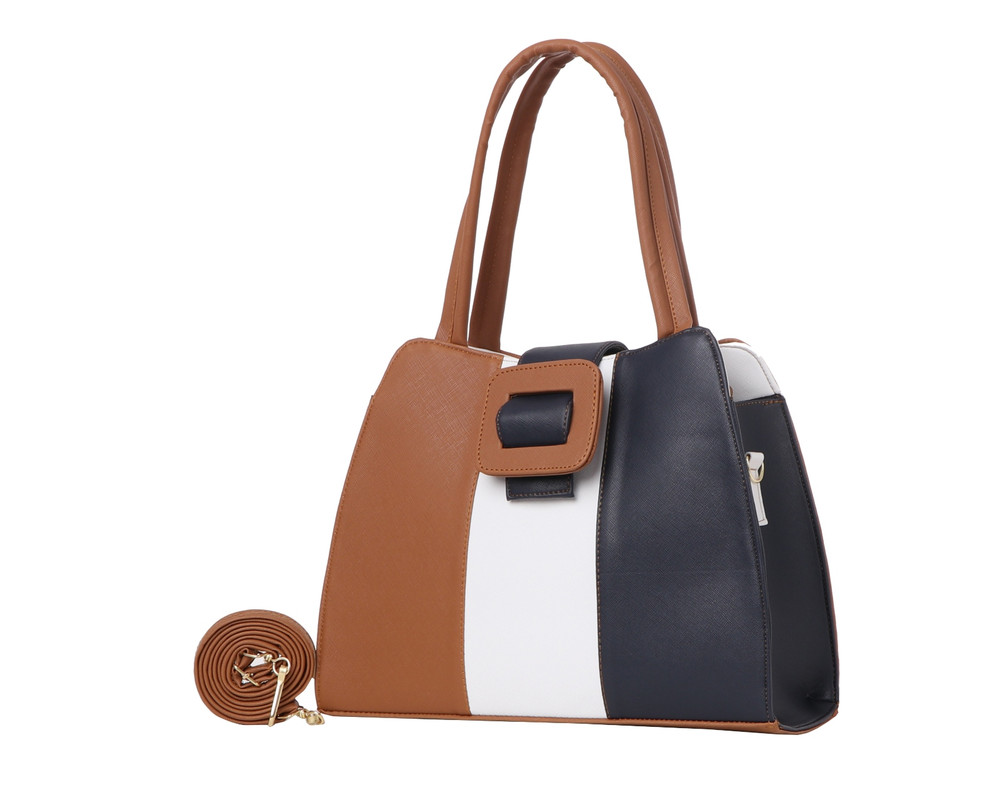Bolsa Tote De Moda Fana Via  Multicolor F-2867