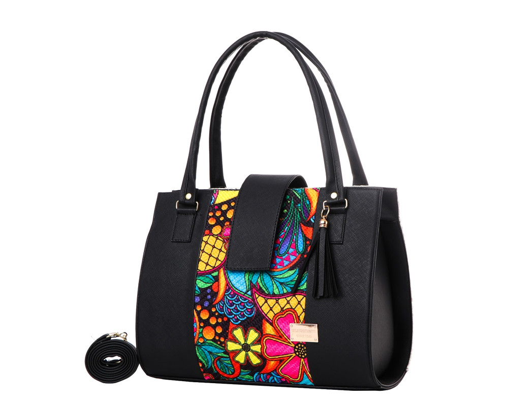 Bolsa Yute Artesanal Fana 3042 color Negro