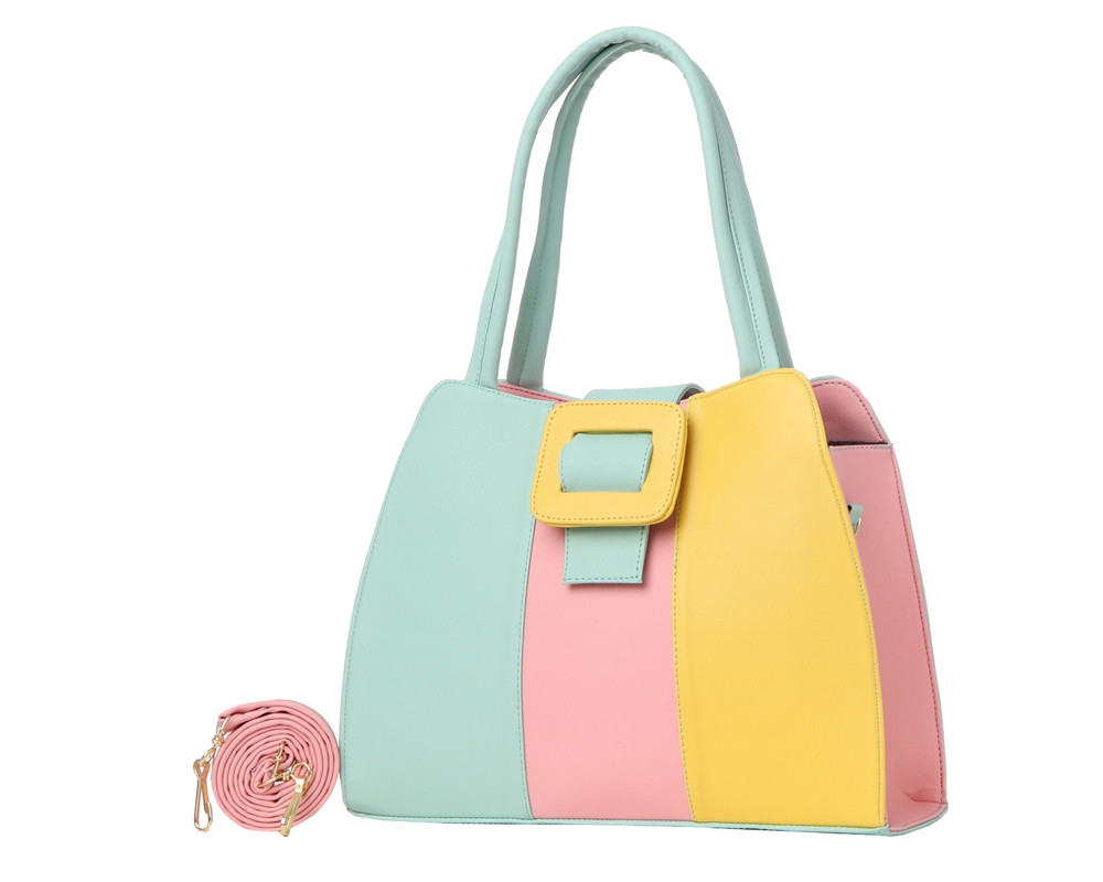 Bolsa Tote Especial Fana Vía Multicolor F-2868