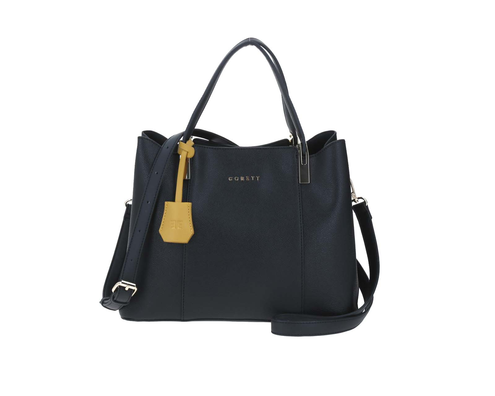 Foto 2 pulgar | Bolso De Dama Satchel Grande Gorett Negro Kleopa
