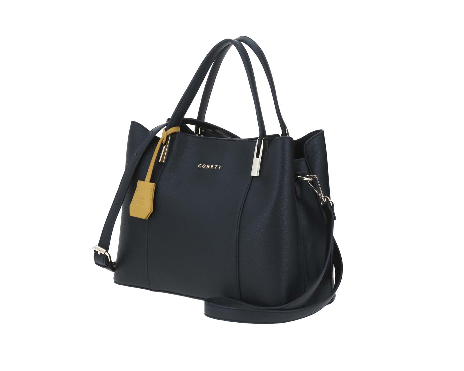 Foto 3 pulgar | Bolso De Dama Satchel Grande Gorett Negro Kleopa