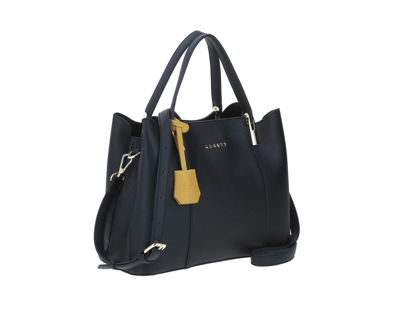 Foto 8 pulgar | Bolso De Dama Satchel Grande Gorett Negro Kleopa