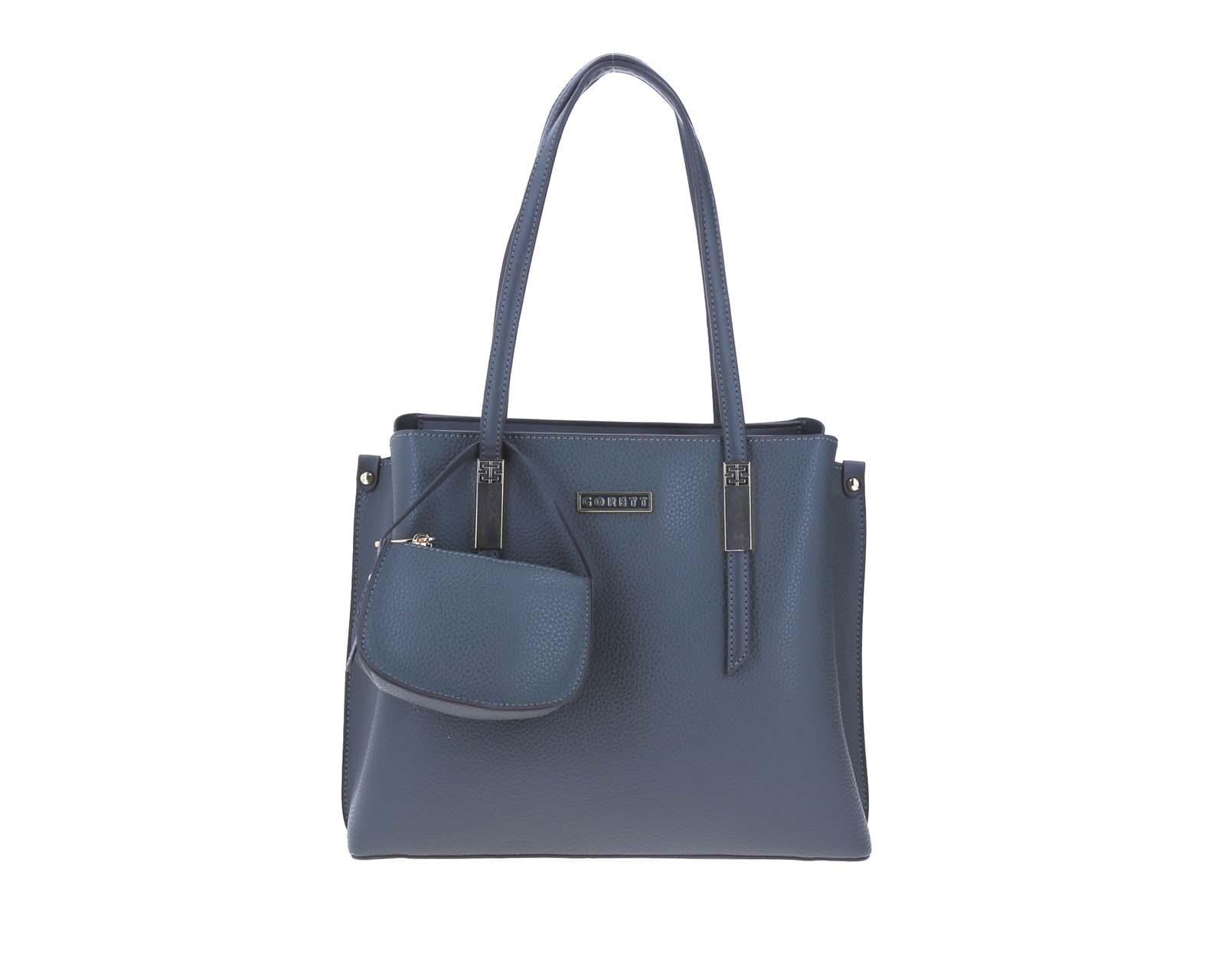 Foto 2 pulgar | Bolso De Dama Tote Grande Gorett Gris Tabat