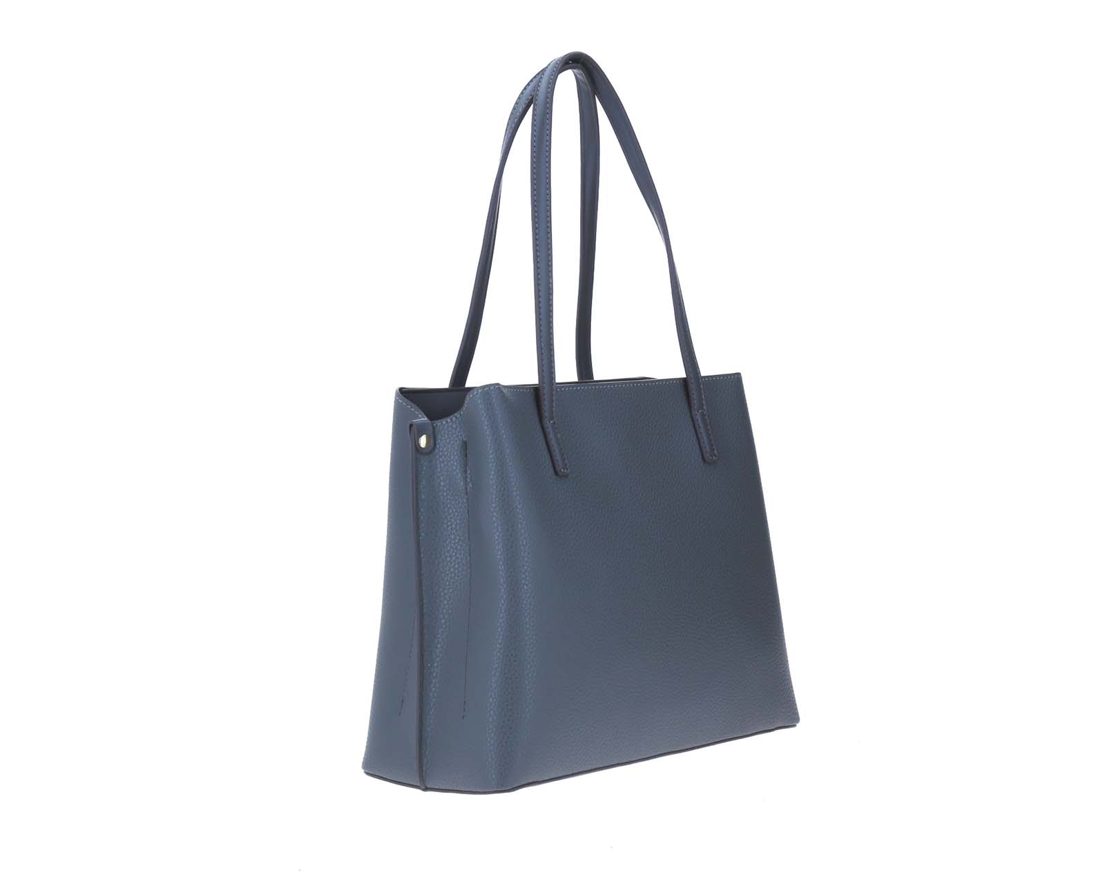 Foto 4 | Bolso De Dama Tote Grande Gorett Gris Tabat