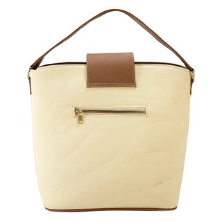 Foto 3 | Bolso Nueva Imagen Megan Late Lona Victoria Camel Textil/Sintético para Dama
