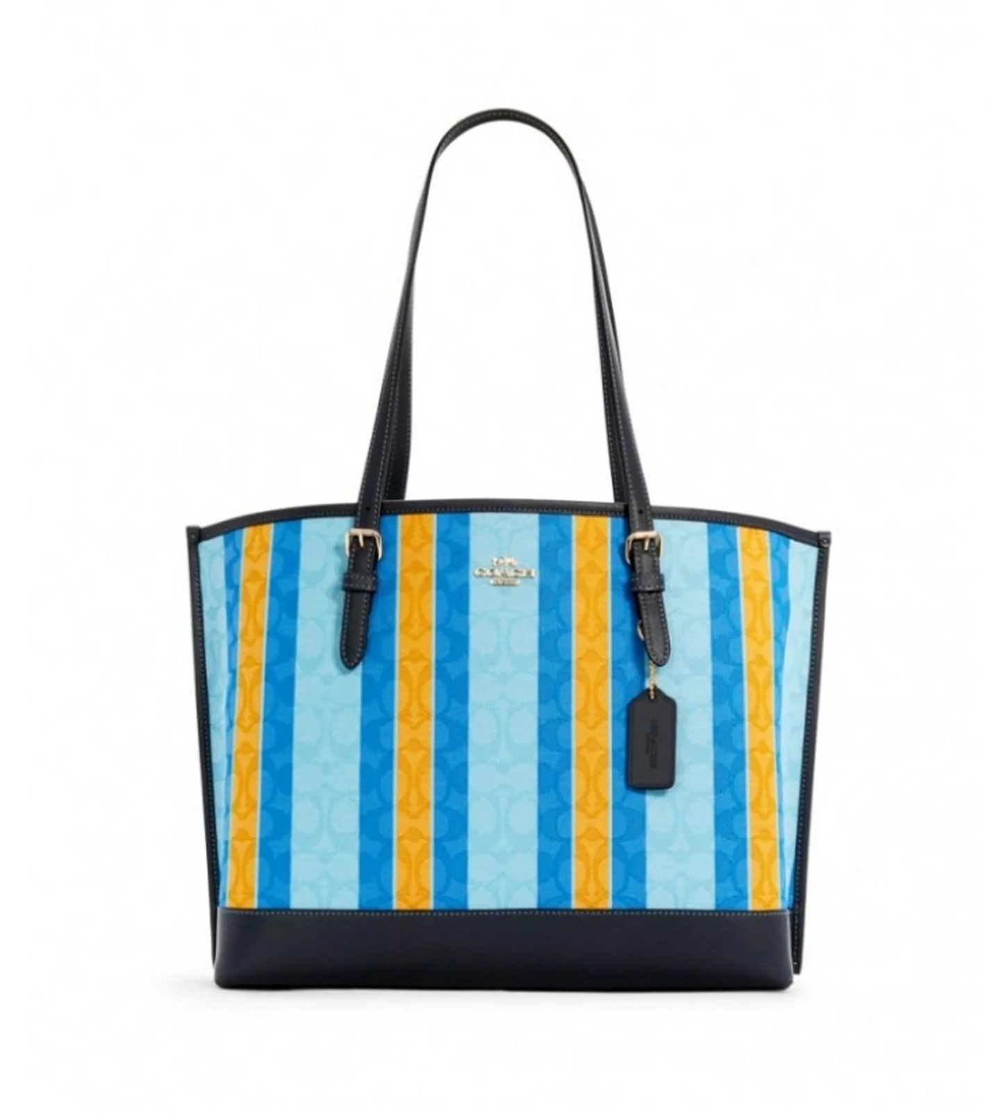 Foto 1 | Bolsa Tote Coach Mollie C4088 Imsql color Azul