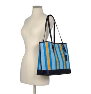 Foto 3 | Bolsa Tote Coach Mollie C4088 Imsql color Azul