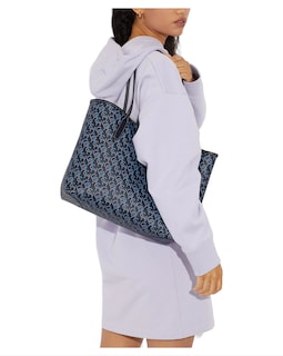 Foto 4 | Bolsa Tote Coach City Cf342 Cf342 Imnav color Azul