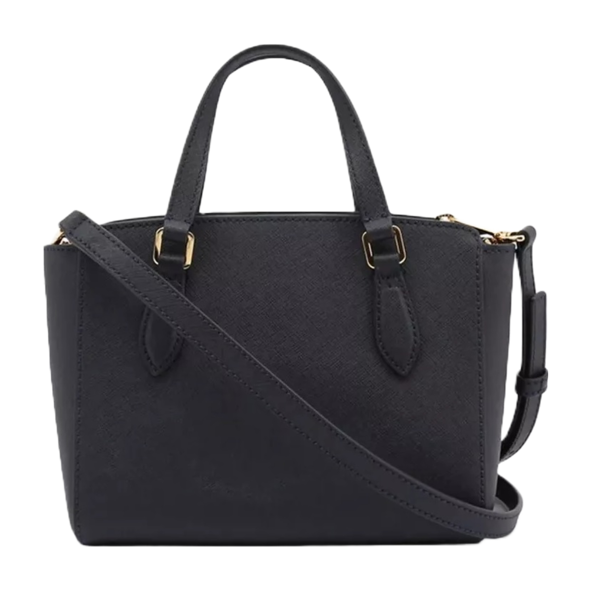 Foto 3 pulgar | Bolsa Tory Burch Emerson Mini Top Zip Tote  64189 001 Negro