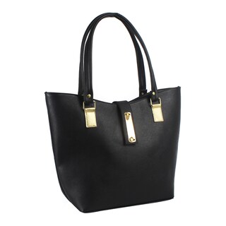 Foto 2 | Bolsa Tote Rbcollection 141182 color Negro con Doble Asa para Mujer