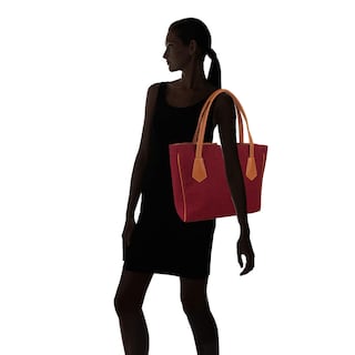 Foto 5 | Bolsa Tote Rbcollection 141191 color Vino con Doble Asa para Mujer