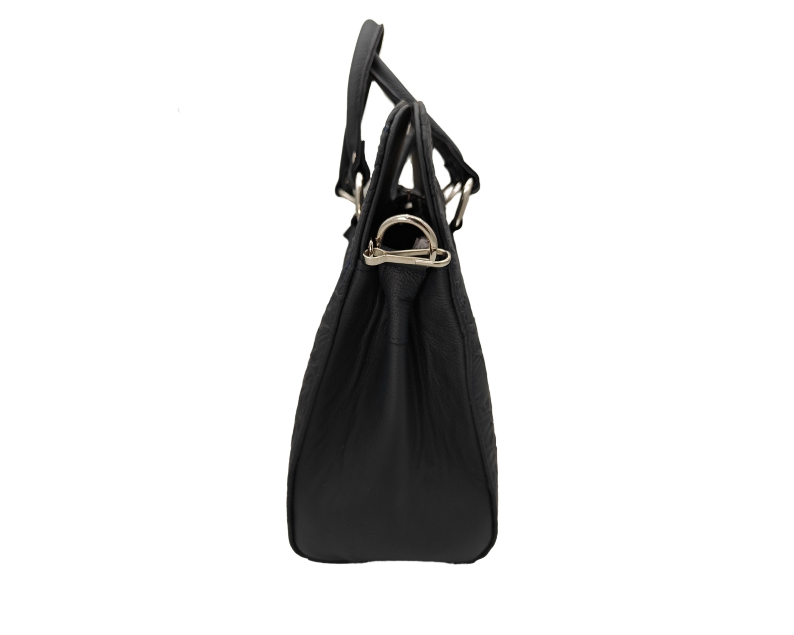 Foto 4 pulgar | Bolsa En Piel Vacuno Cincelada Fana Thaliss Negro