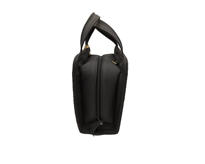 Foto 3 | Bolsa En Piel Vacuno Cincelada Fana Patricia Negro