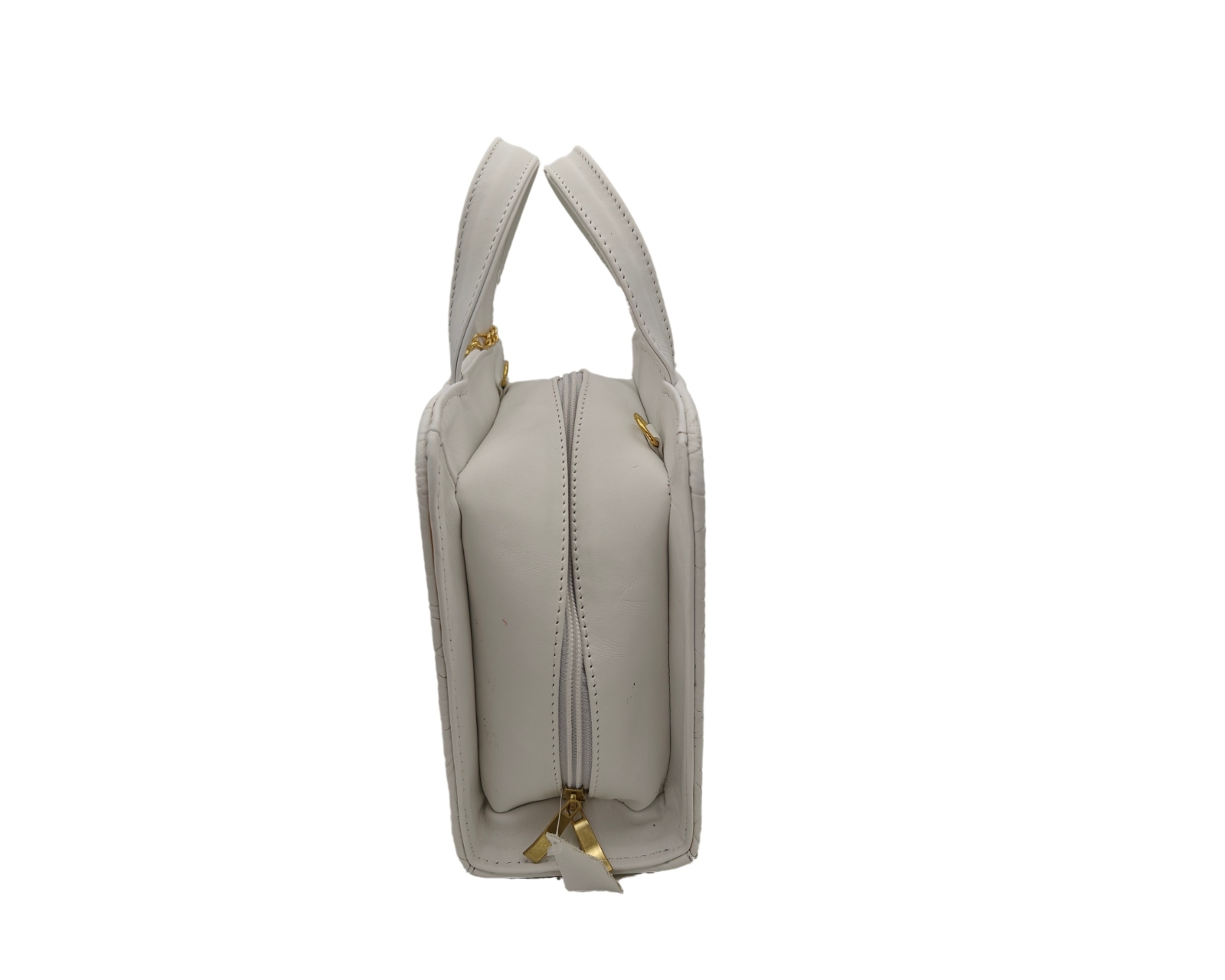 Foto 4 pulgar | Bolsa En Piel Vacuno Cincelada Fana Patricia Blanco
