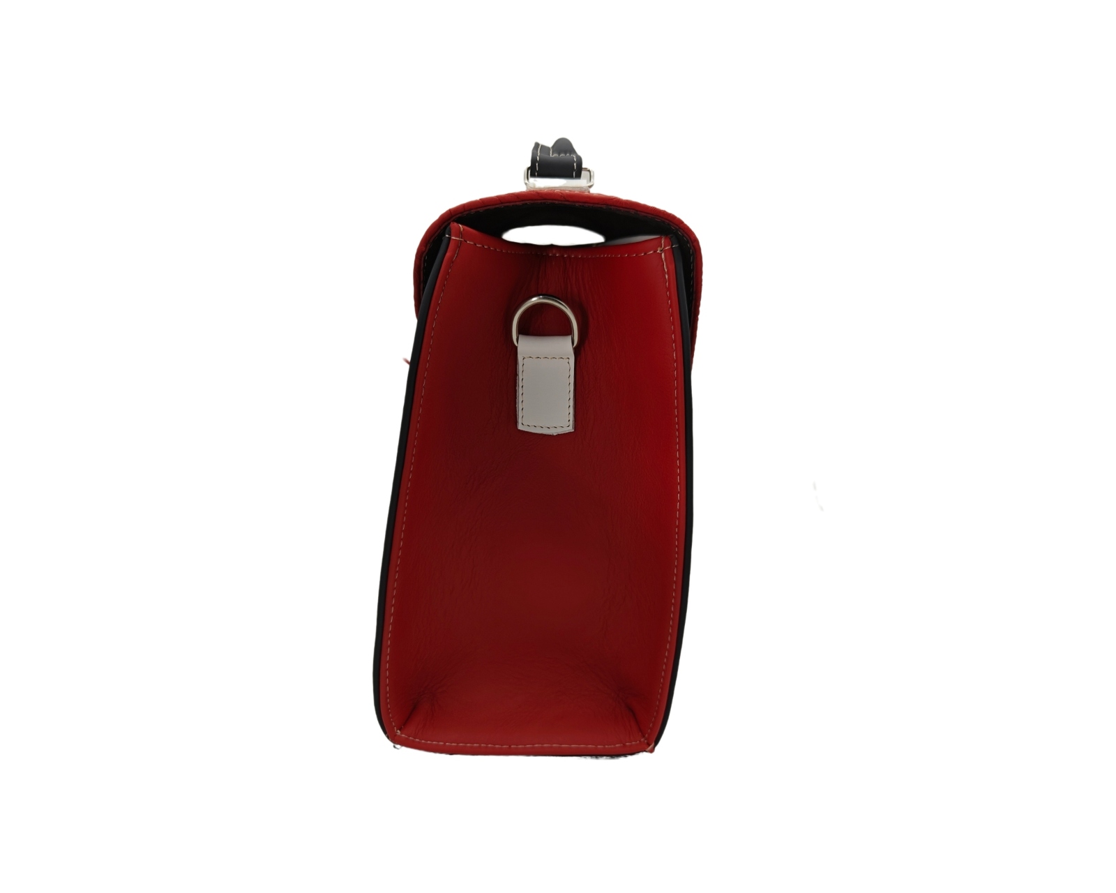 Foto 3 pulgar | Bolsa En Piel Vacuno Cincelada Fana Mercedes Multicolor