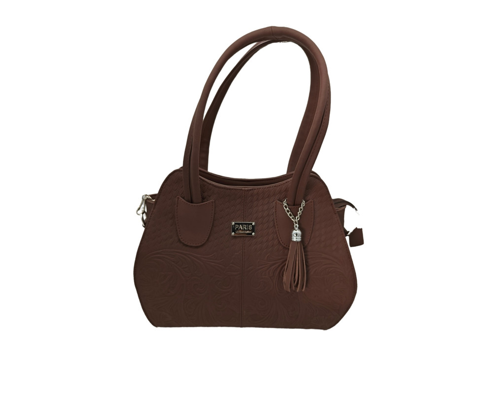 Foto 1 | Bolsa En Piel Vacuno Cincelada Fana Cleopatra Chedrón