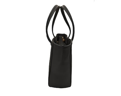 Foto 3 | Bolsa En Piel Vacuno Cincelada Fana Lorena Negro