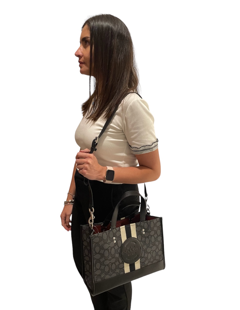 Foto 8 pulgar | Bolsa Coach Dempsey Ny color Negro para Mujer