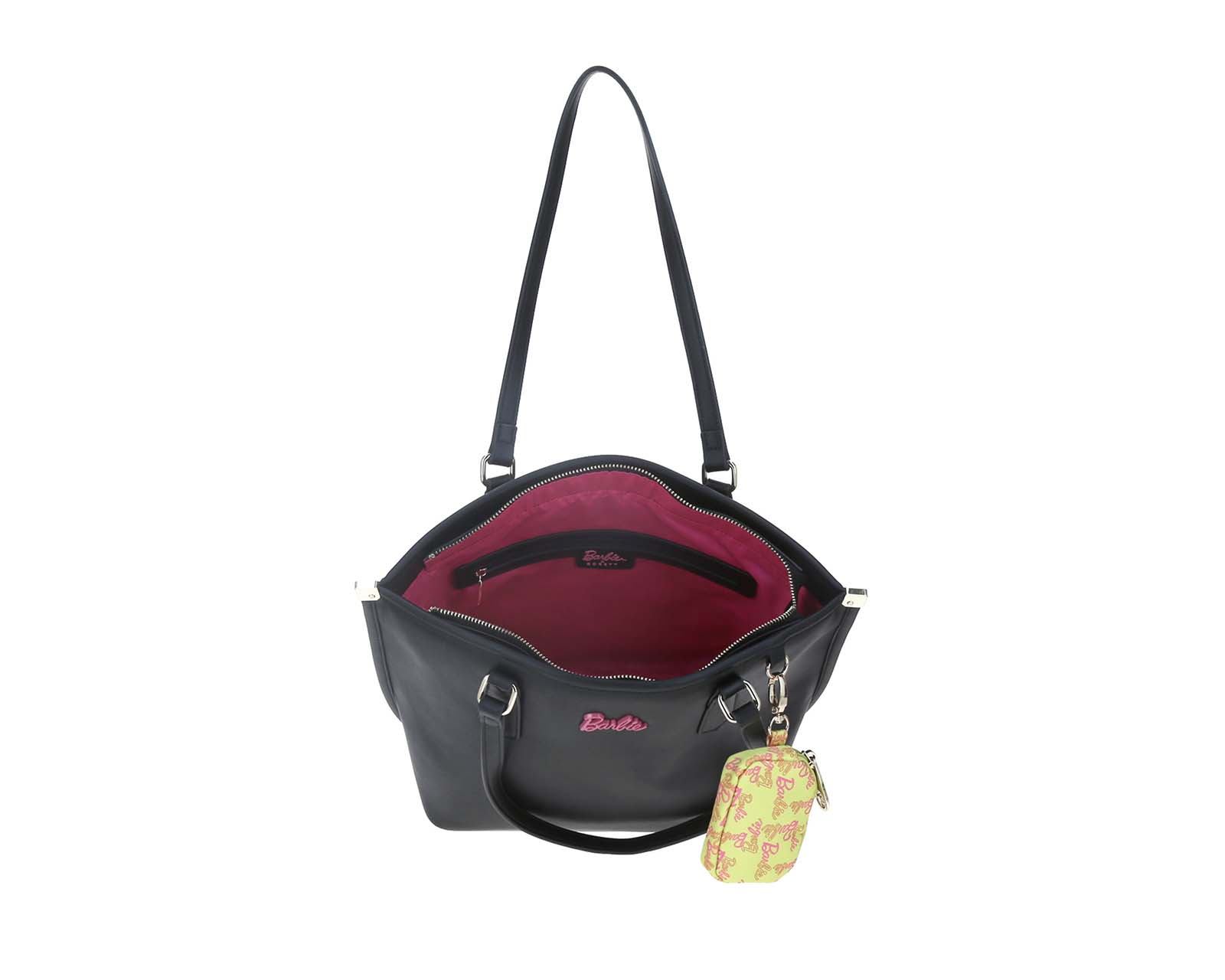 Foto 9 pulgar | Bolso De Dama Tote Barbie By Gorett Gianna Negro Grande