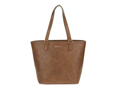 Foto 1 | Bolso De Dama Tote Gorett Sarina Café Mediano