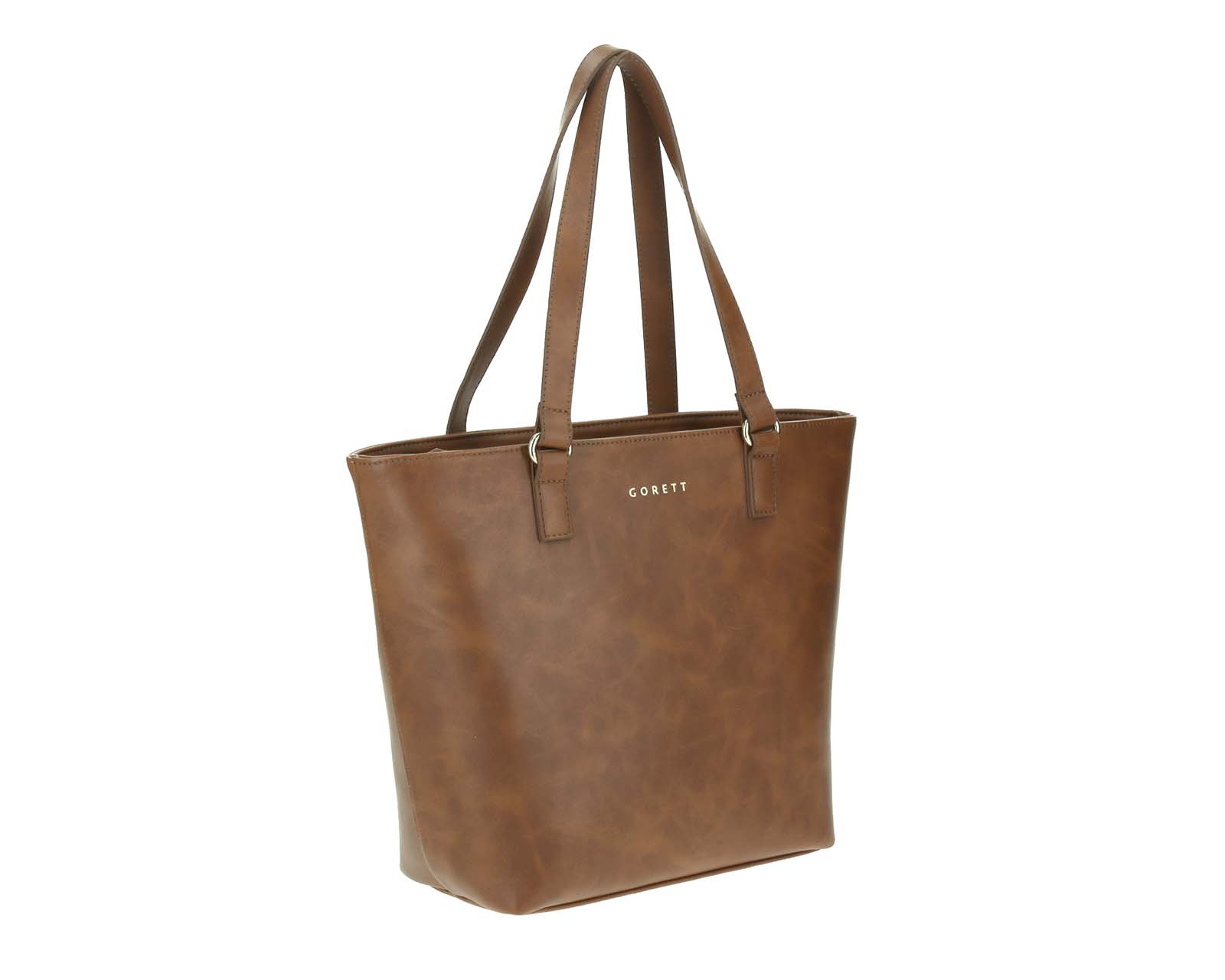Foto 7 | Bolso De Dama Tote Gorett Sarina Café Mediano