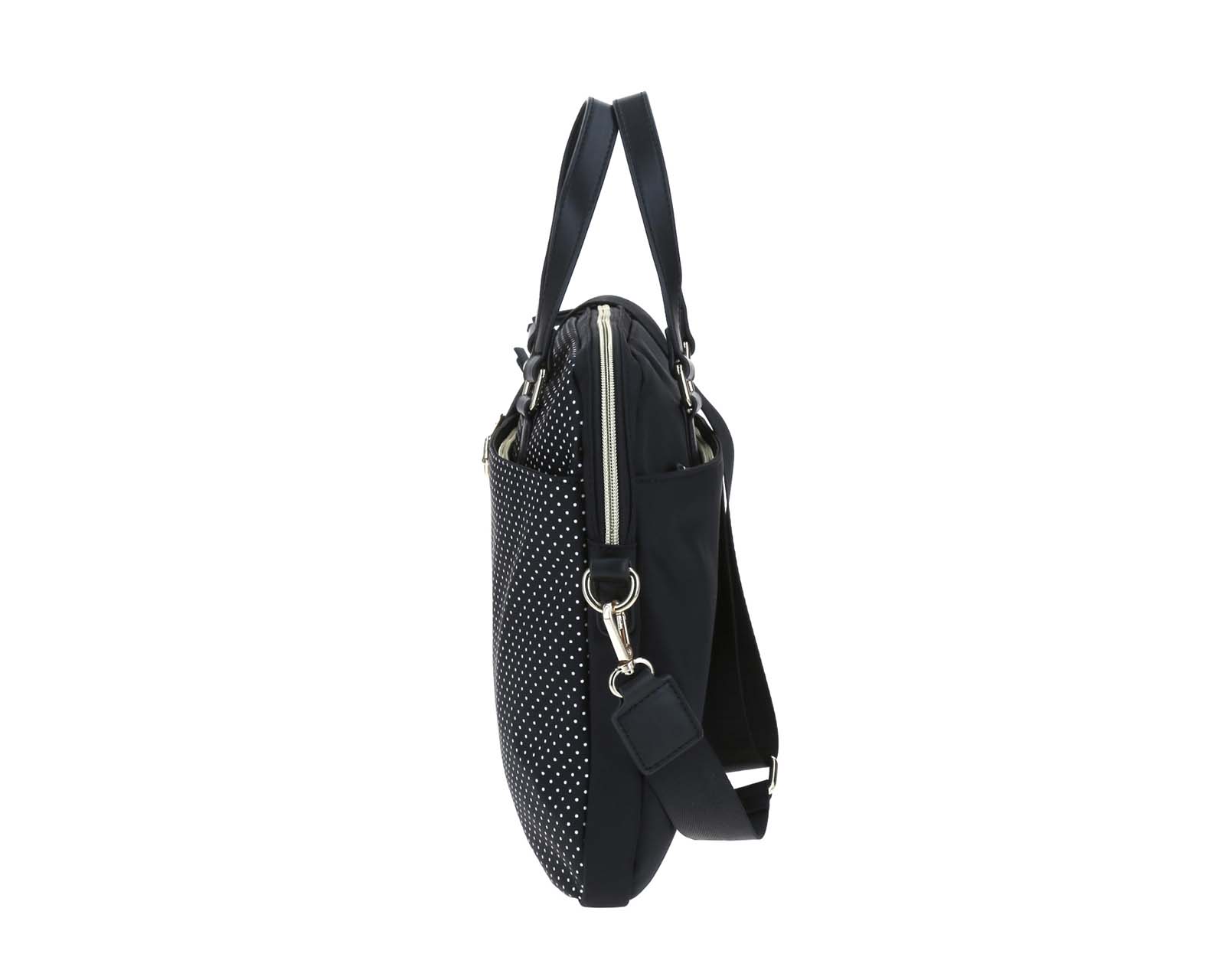 Foto 4 pulgar | Bolso De Dama Tote Gorett Koker Negro Grande Porta Laptop De Hasta 15 Pulgadas