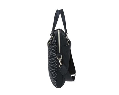 Foto 3 | Bolso De Dama Tote Gorett Koker Negro Grande Porta Laptop De Hasta 15 Pulgadas