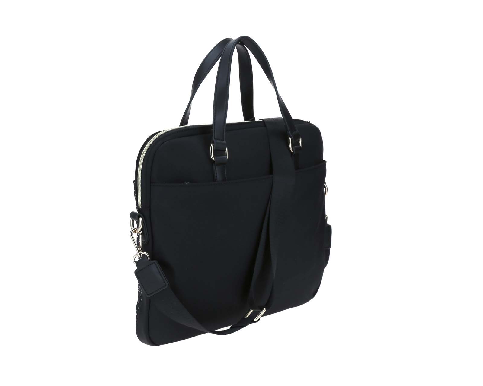 Foto 5 pulgar | Bolso De Dama Tote Gorett Koker Negro Grande Porta Laptop De Hasta 15 Pulgadas