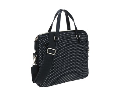 Foto 6 | Bolso De Dama Tote Gorett Koker Negro Grande Porta Laptop De Hasta 15 Pulgadas