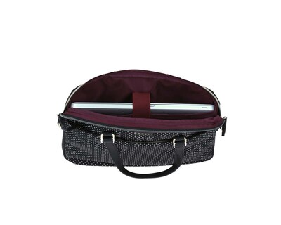 Foto 8 | Bolso De Dama Tote Gorett Koker Negro Grande Porta Laptop De Hasta 15 Pulgadas