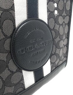 Foto 5 | Bolsa Coach color Negro para Mujer