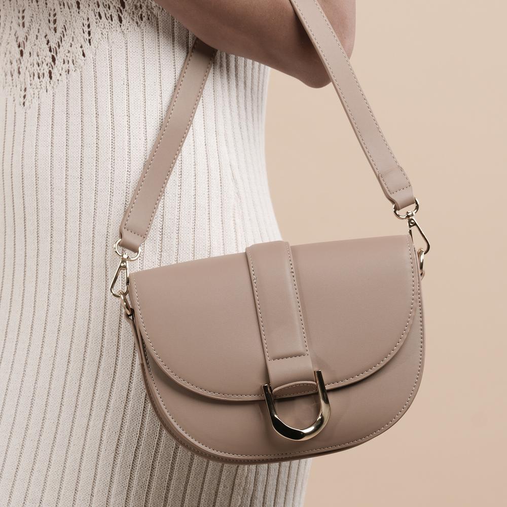 Foto 3 pulgar | Bolsa Handbag Para Mujer Enso Eb206hbbr Color Caqui Beige
