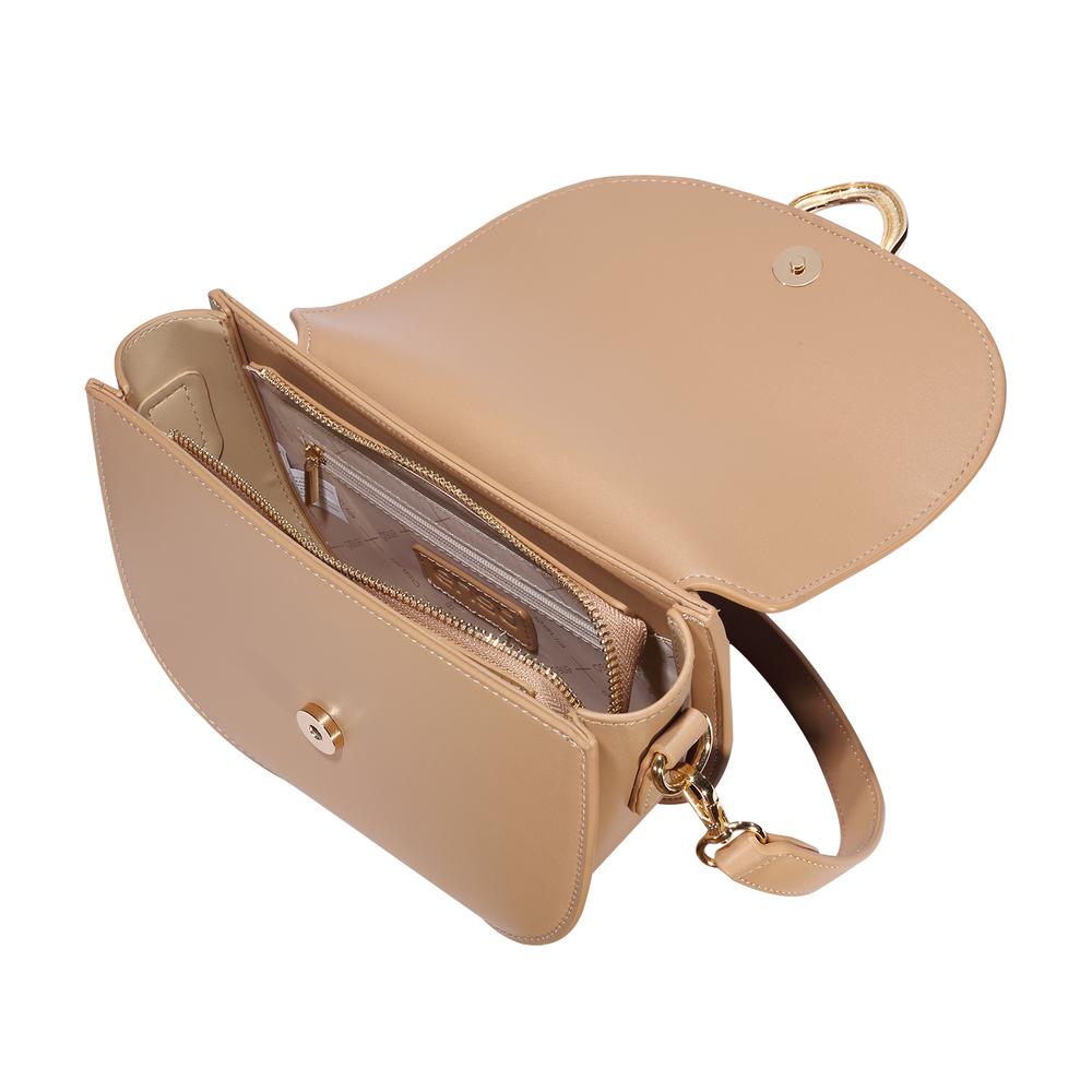 Foto 5 pulgar | Bolsa Handbag Para Mujer Enso Eb206hbbr Color Caqui Beige