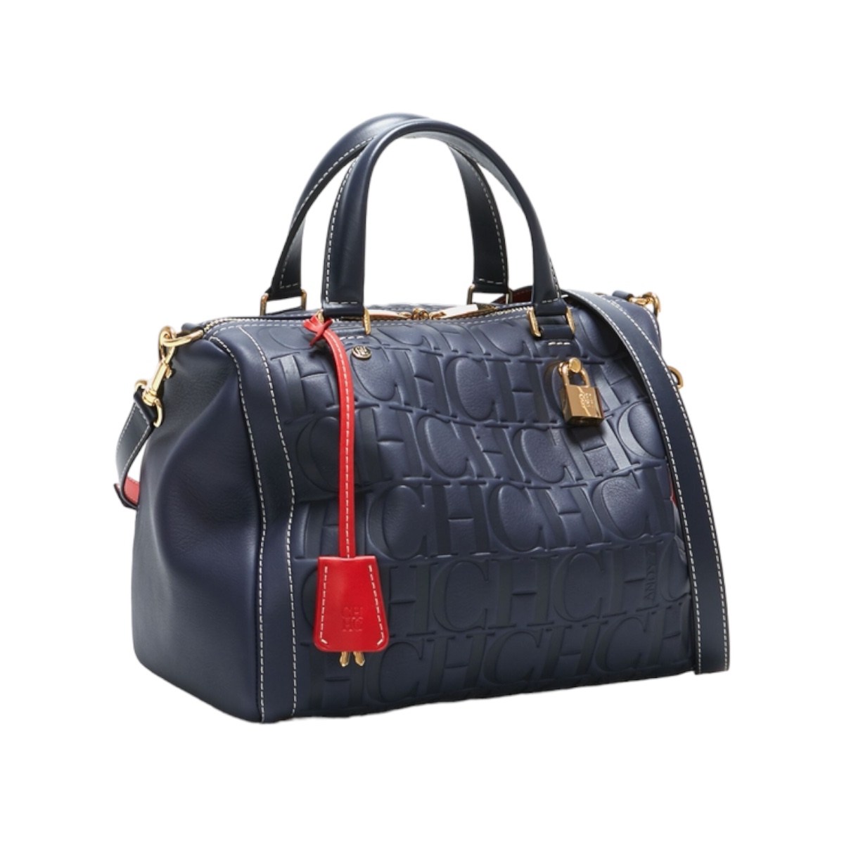 Foto 4 pulgar | Bolsa Carolina Herrera Azul