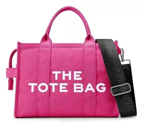 Foto 1 | Bolso Tote de Mano Rosa para Mujer