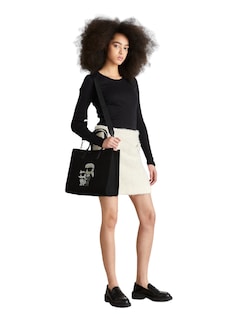 Foto 4 | Bolsa Karl Lagerfeld Negra para Mujer
