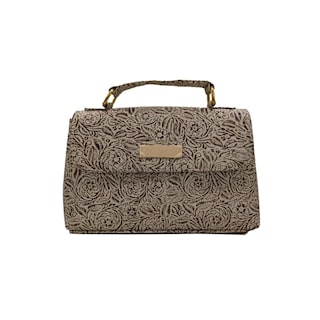 Foto 1 | Bolsa Isidora Piel Mini Cincelada