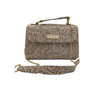 Foto 2 | Bolsa Isidora Piel Mini Cincelada