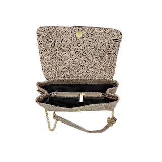 Foto 4 | Bolsa Isidora Piel Mini Cincelada