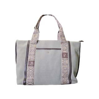 Foto 1 | Bolsa Tote Cloe Tela Cintas Decorativas