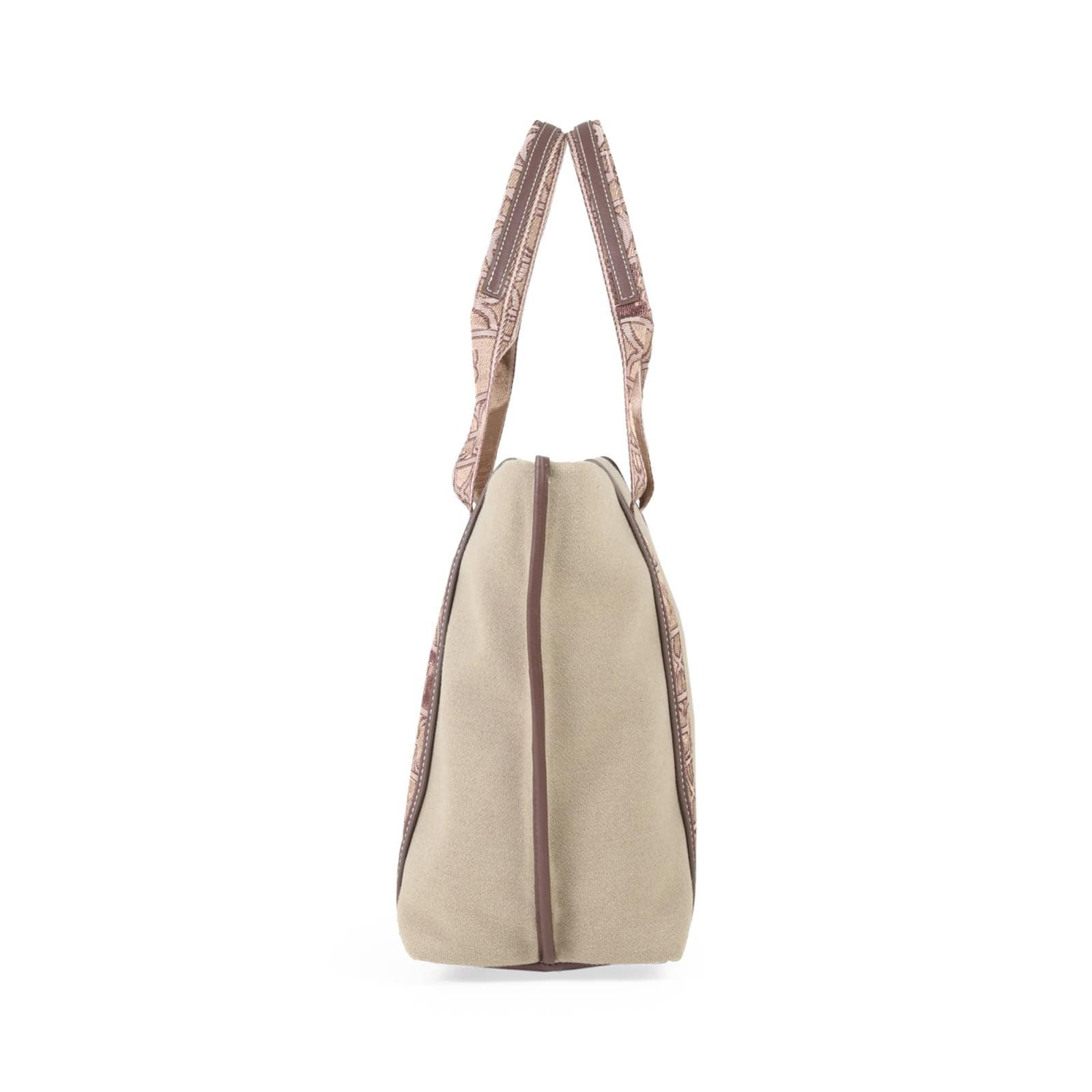 Foto 5 pulgar | Bolsa Tote Cloe Tela Cintas Decorativas