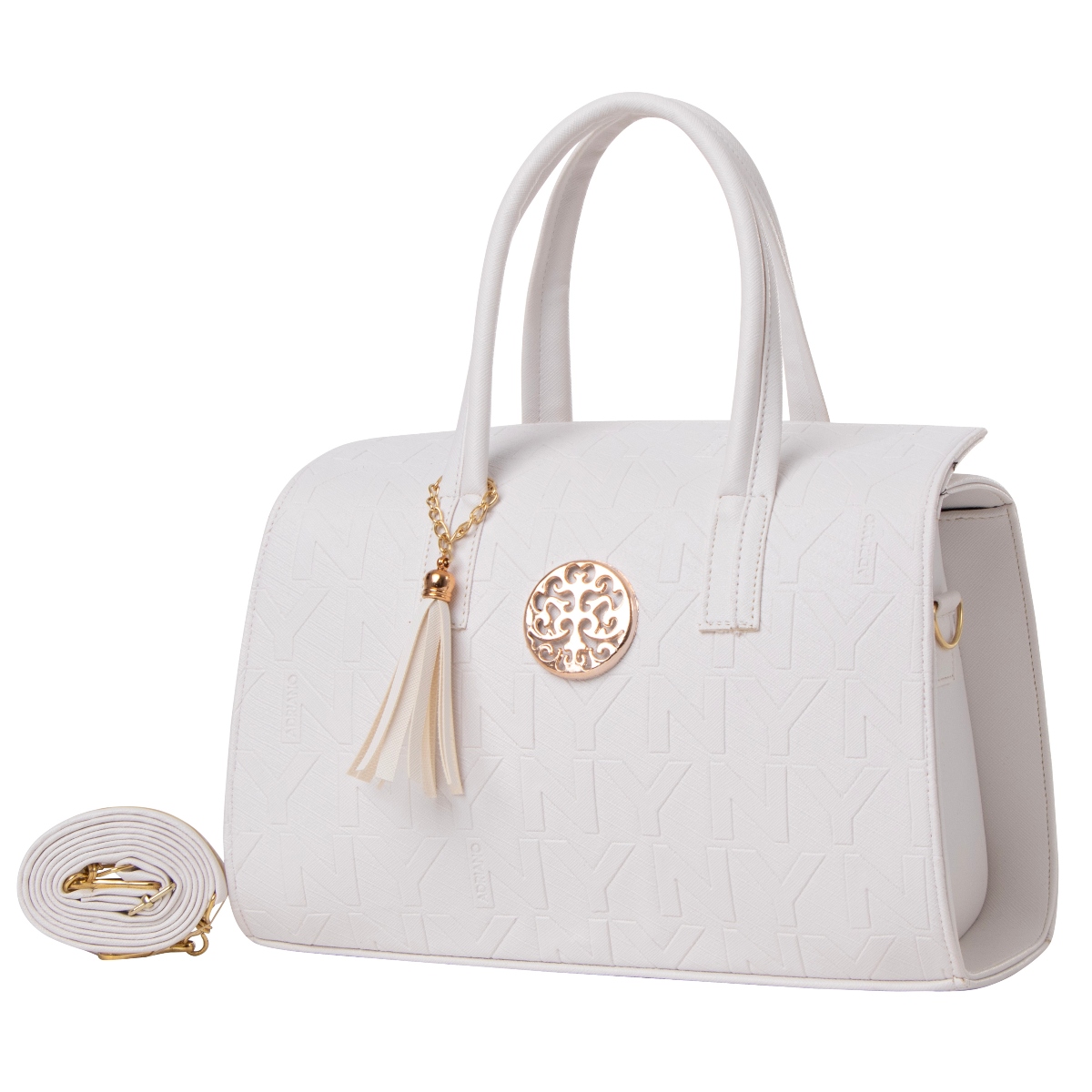 Foto 2 | Bolsa Fana Luciana Color Blanco Espectacular