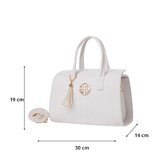 Foto 3 | Bolsa Fana Luciana Color Blanco Espectacular