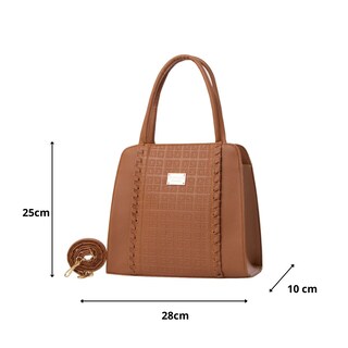 Foto 3 | Bolsa Fana Jupiter Color Camel Bonita