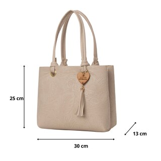 Foto 3 | Bolsa Fana Kara Color Beige Bonita