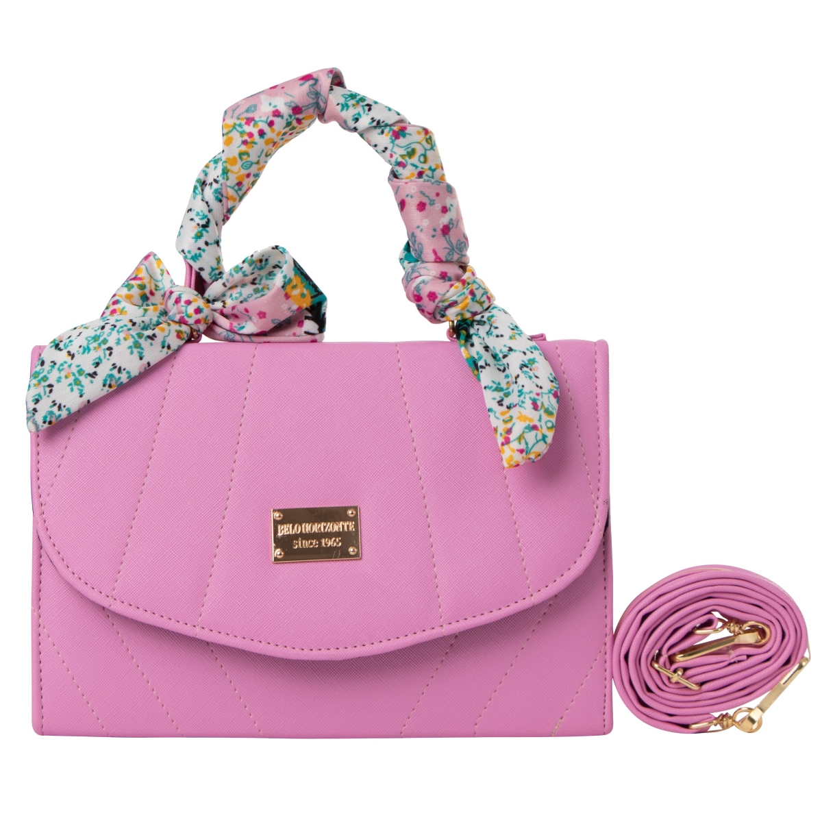 Bolsa Fana Milan Color Rosa Se Única